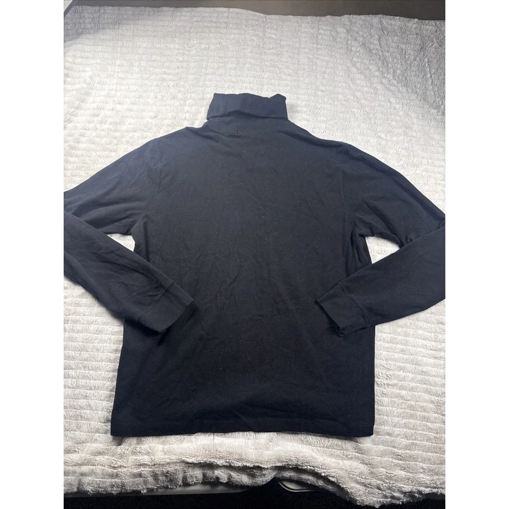 NWT Polo Ralph Lauren Mens Soft Cotton Turtleneck T-shirts Size XL Color Black